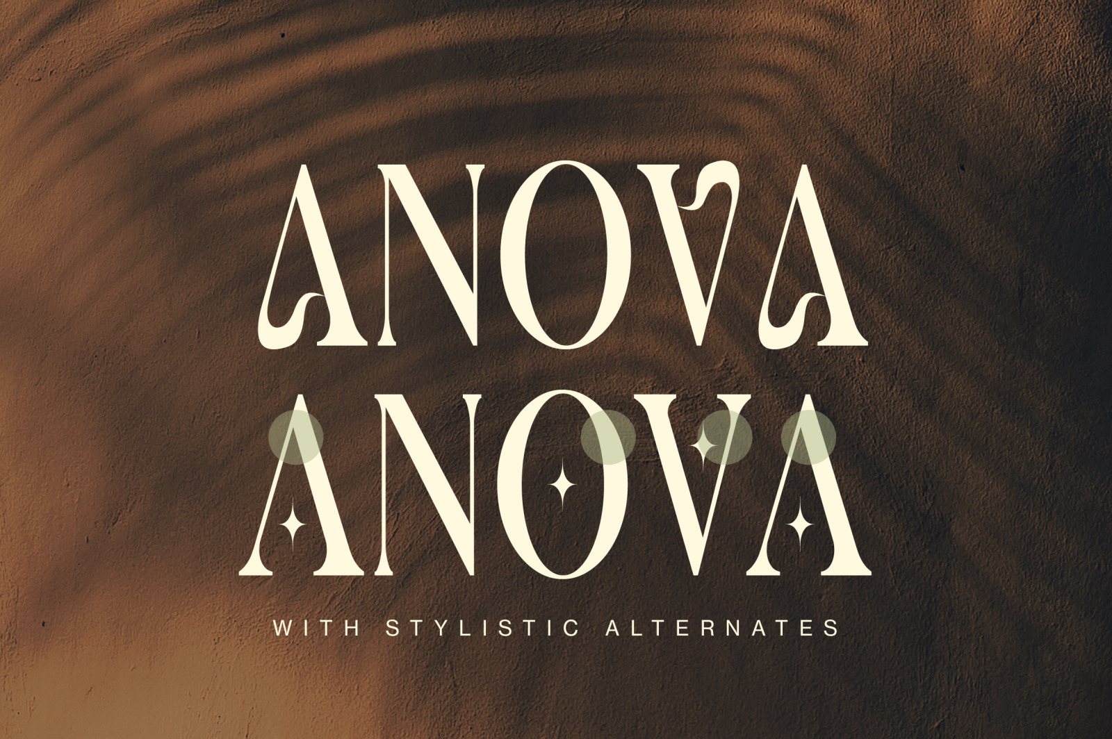 Anova a Elegant &amp; Modern Serif