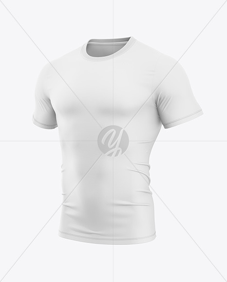 T-Shirt Mockup - Half Side View