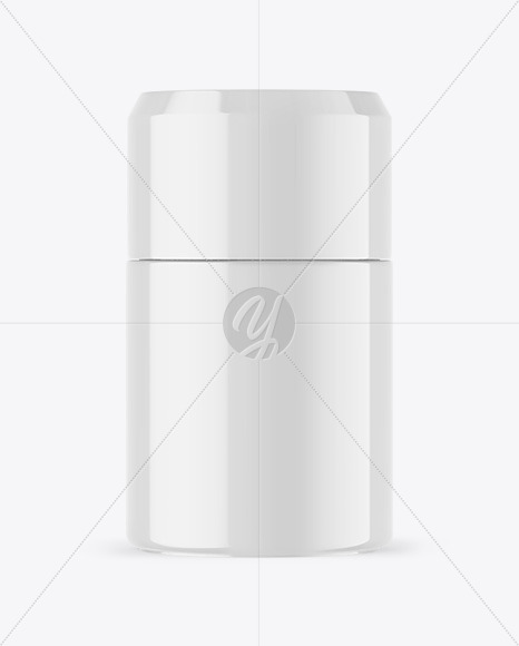 Glossy Insulated Food Jar Mockup