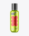 Metallic Cosmetic Bottle Mockup