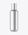 Matte Metallic Cosmetic Bottle Mockup