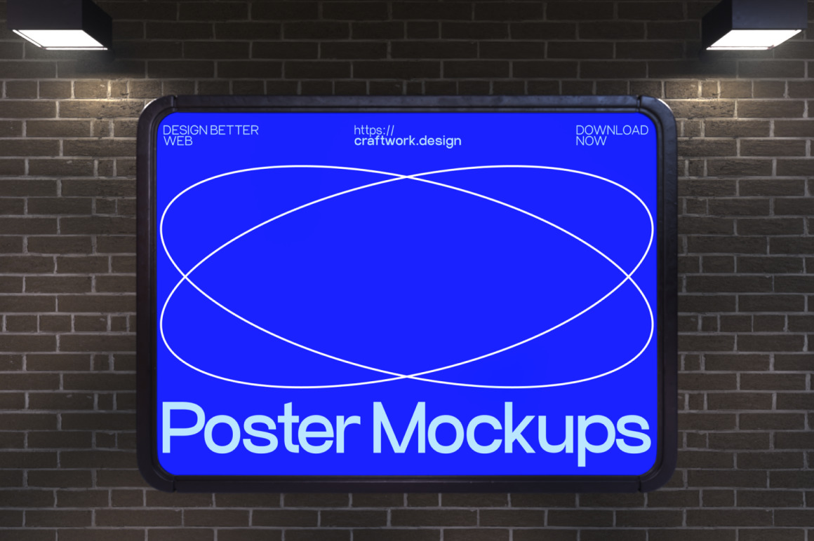 Poster Board Mockups Poster Board Mockups