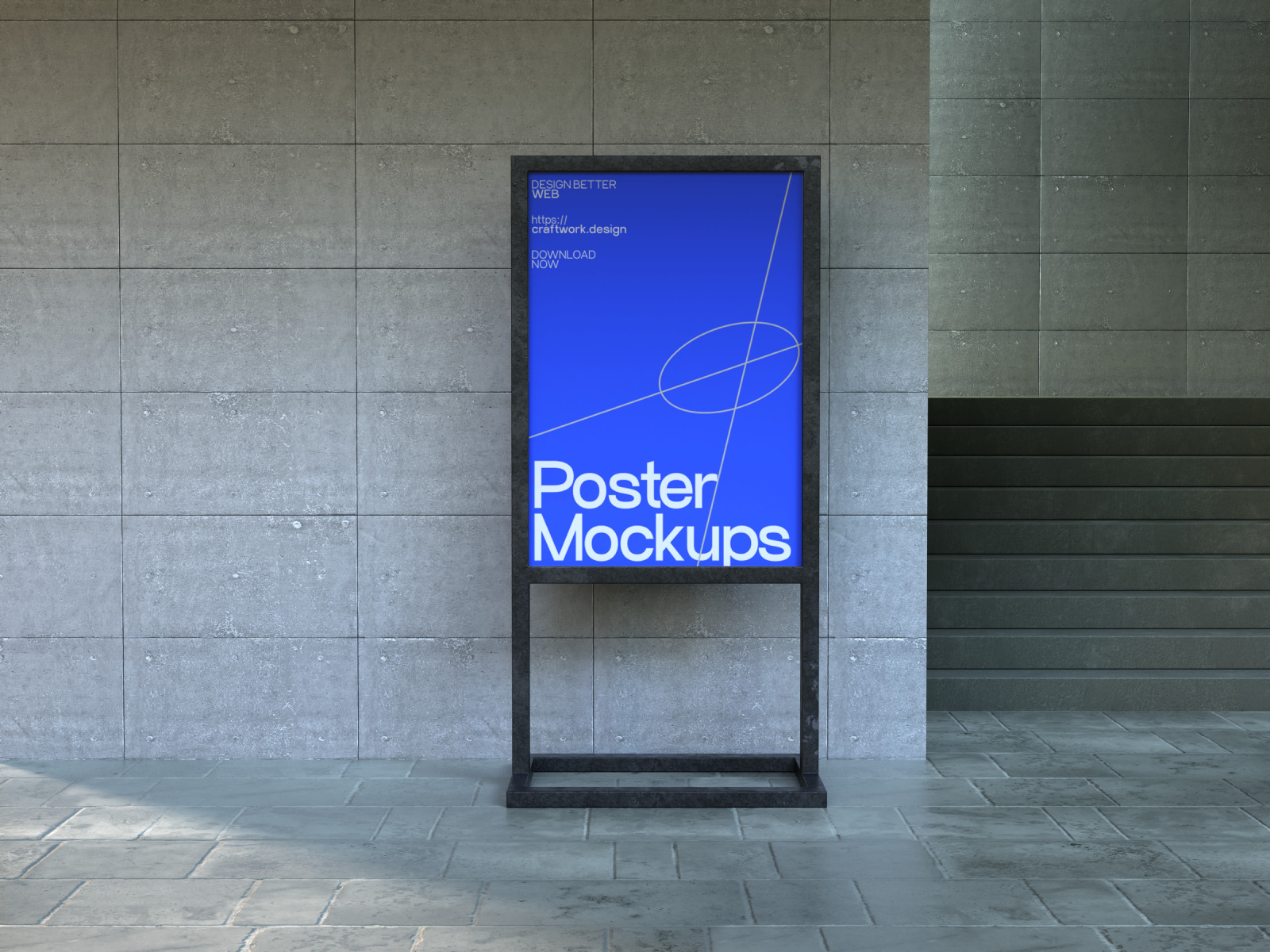 Poster Board Mockups Poster Board Mockups