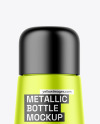 Metallized Bottle Mockup