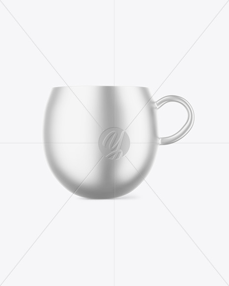 Matte Metallic Mug Mockup