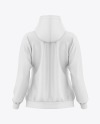Women’s Hoodie Mockup - Back View