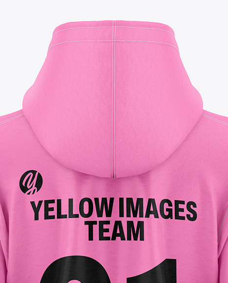 Women’s Hoodie Mockup - Back View