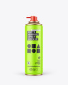 Matte Aerosol Spray Mockup