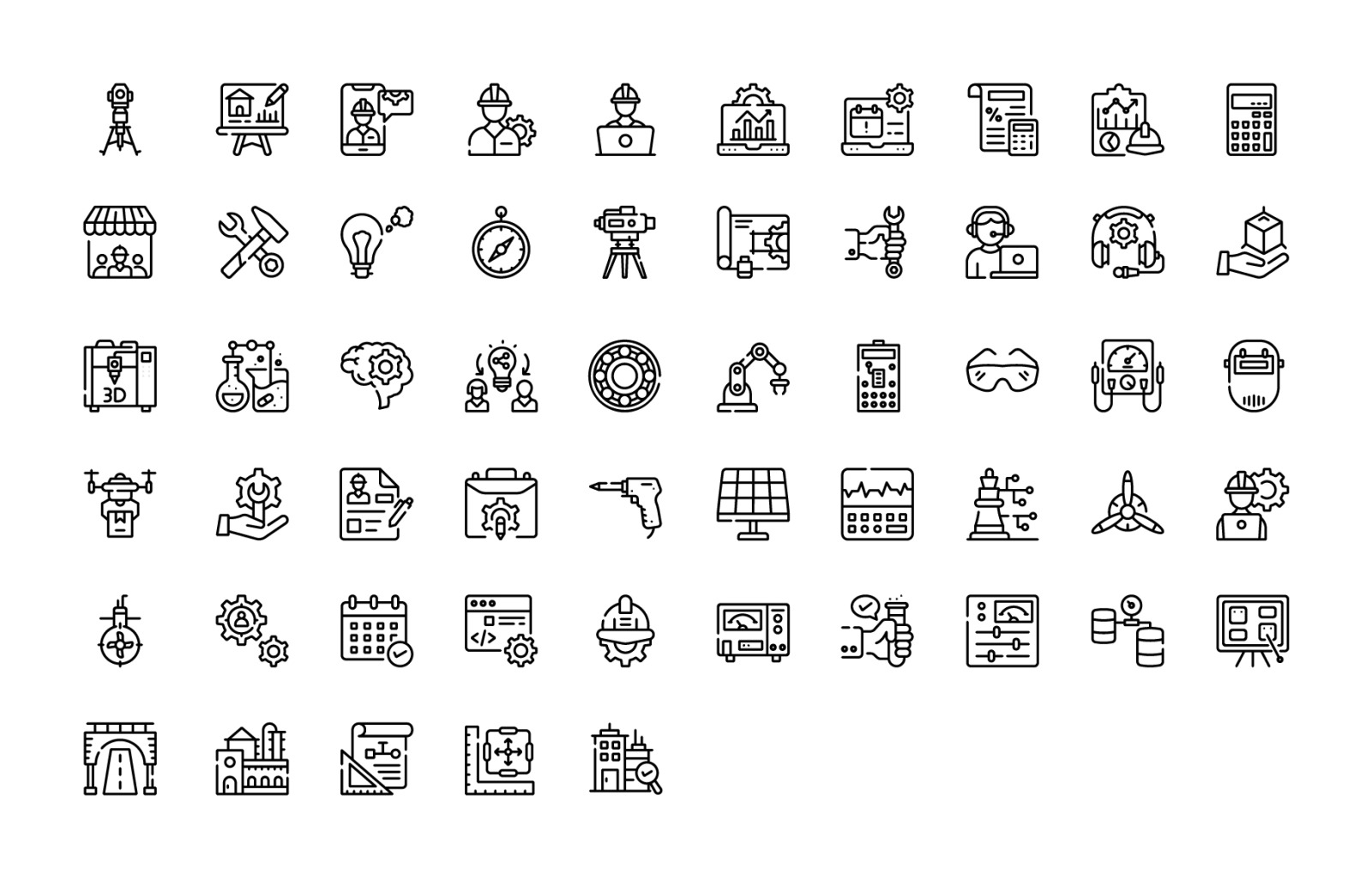 Engineering Icons Pack Engineering Icons Pack