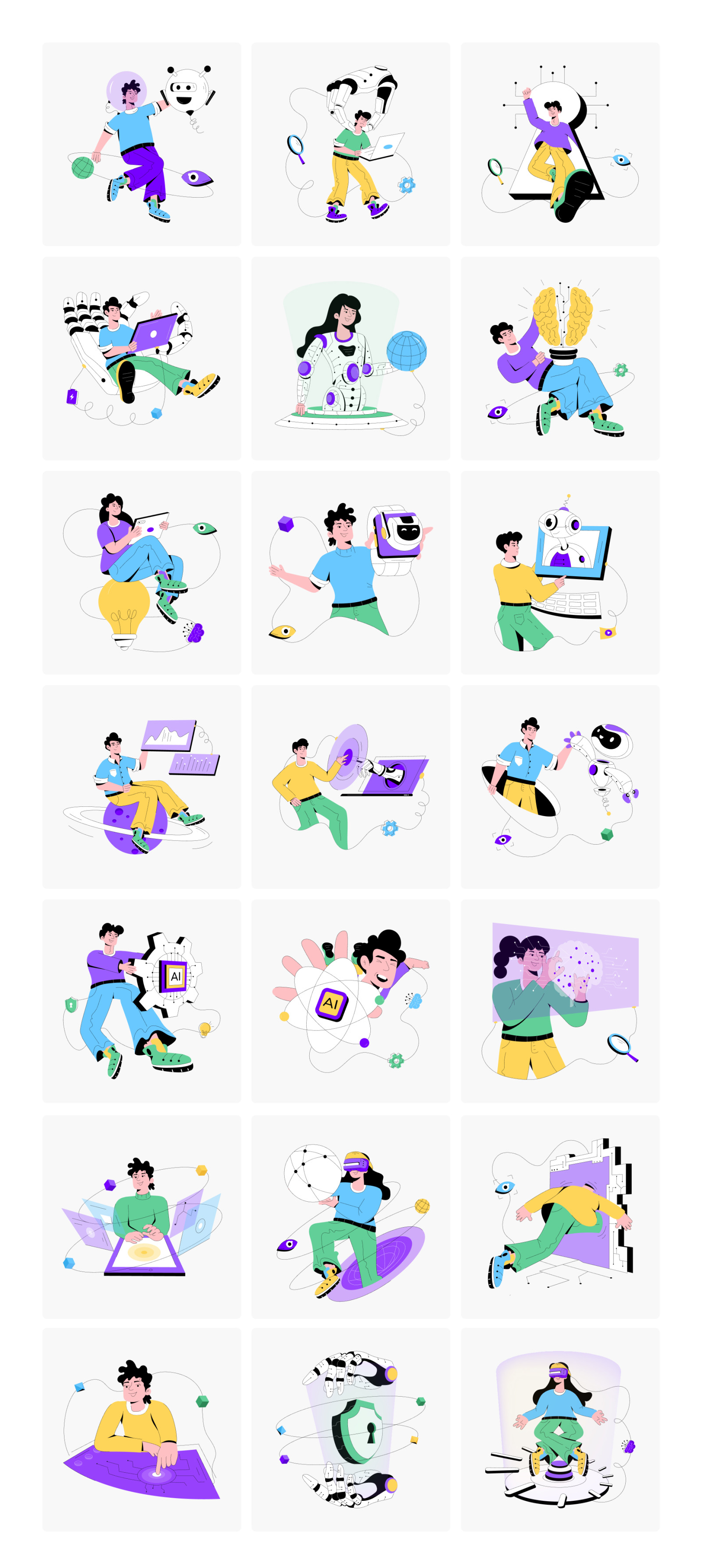 Animated AI Illustrations Animated AI Illustrations
