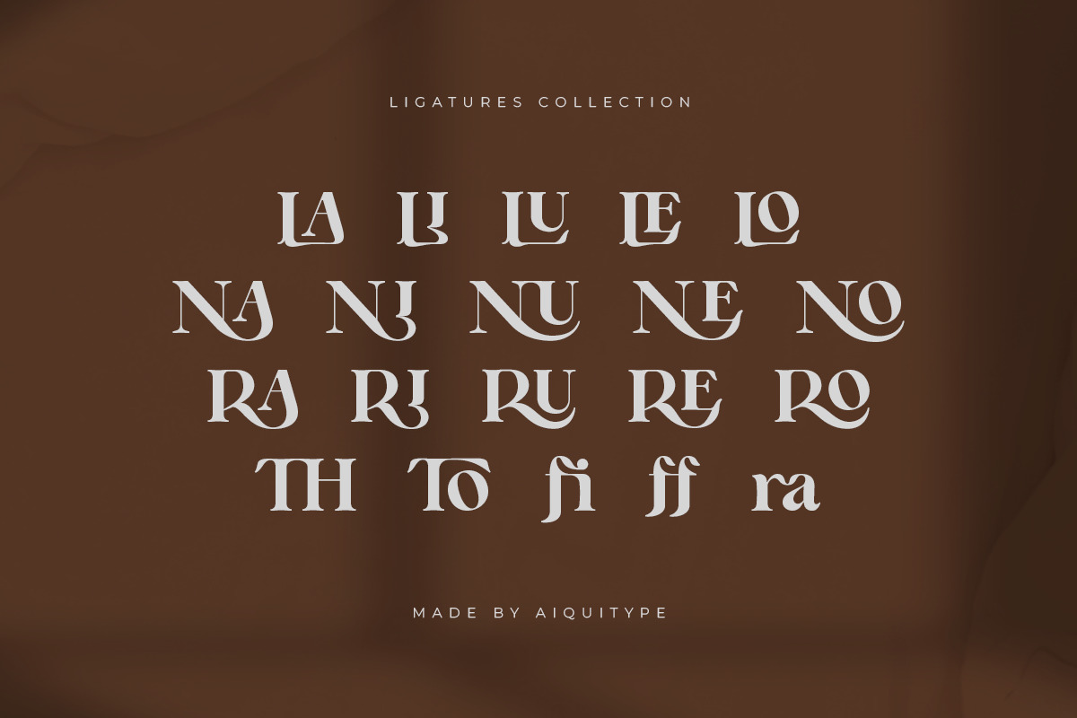 Rovin - Unique Grandeur Serif Font