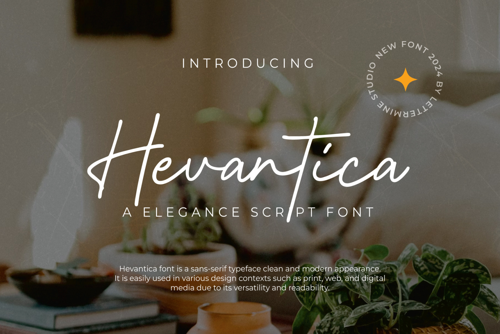 Hevantica - Elegant Script