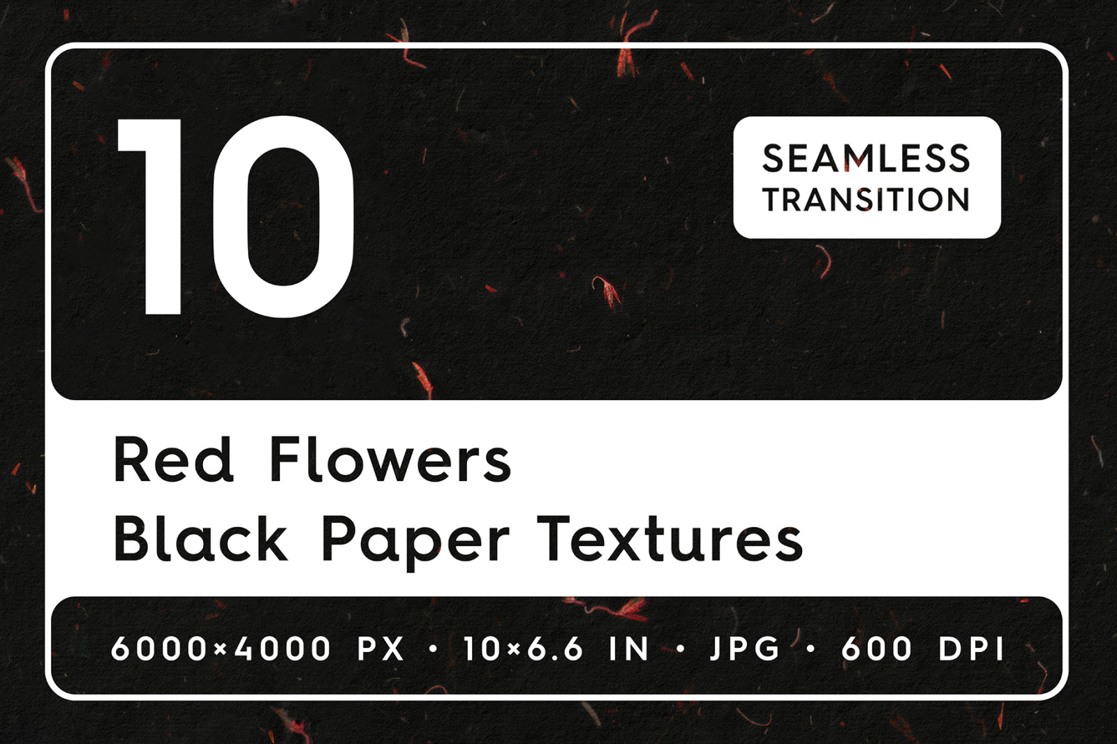 10 Red Flowers Black Paper Textures Backgrounds 10 Red Flowers Black Paper Textures Backgrounds