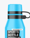 Matte Sport Bottle Mockup