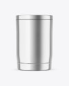 Metallic Insulated Food Jar Mockup