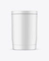 Matte Insulated Food Jar Mockup
