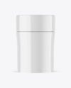 Glossy Insulated Food Jar Mockup