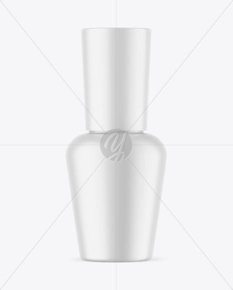 Matte Nail Polish Bottle Mockup