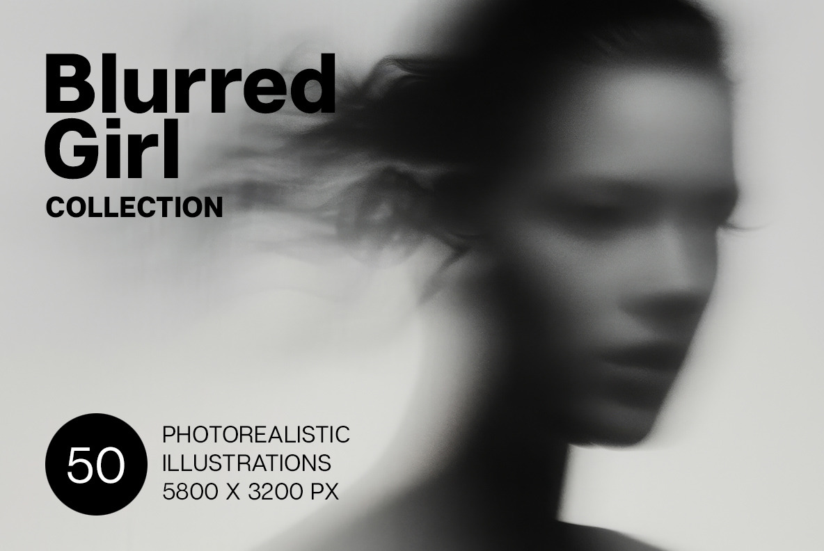 Blurred girl Blurred girl