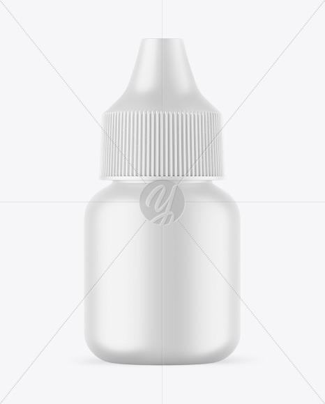 Matte Dropper Bottle Mockup