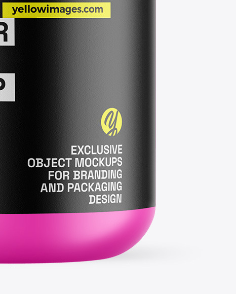 Matte Dropper Bottle Mockup