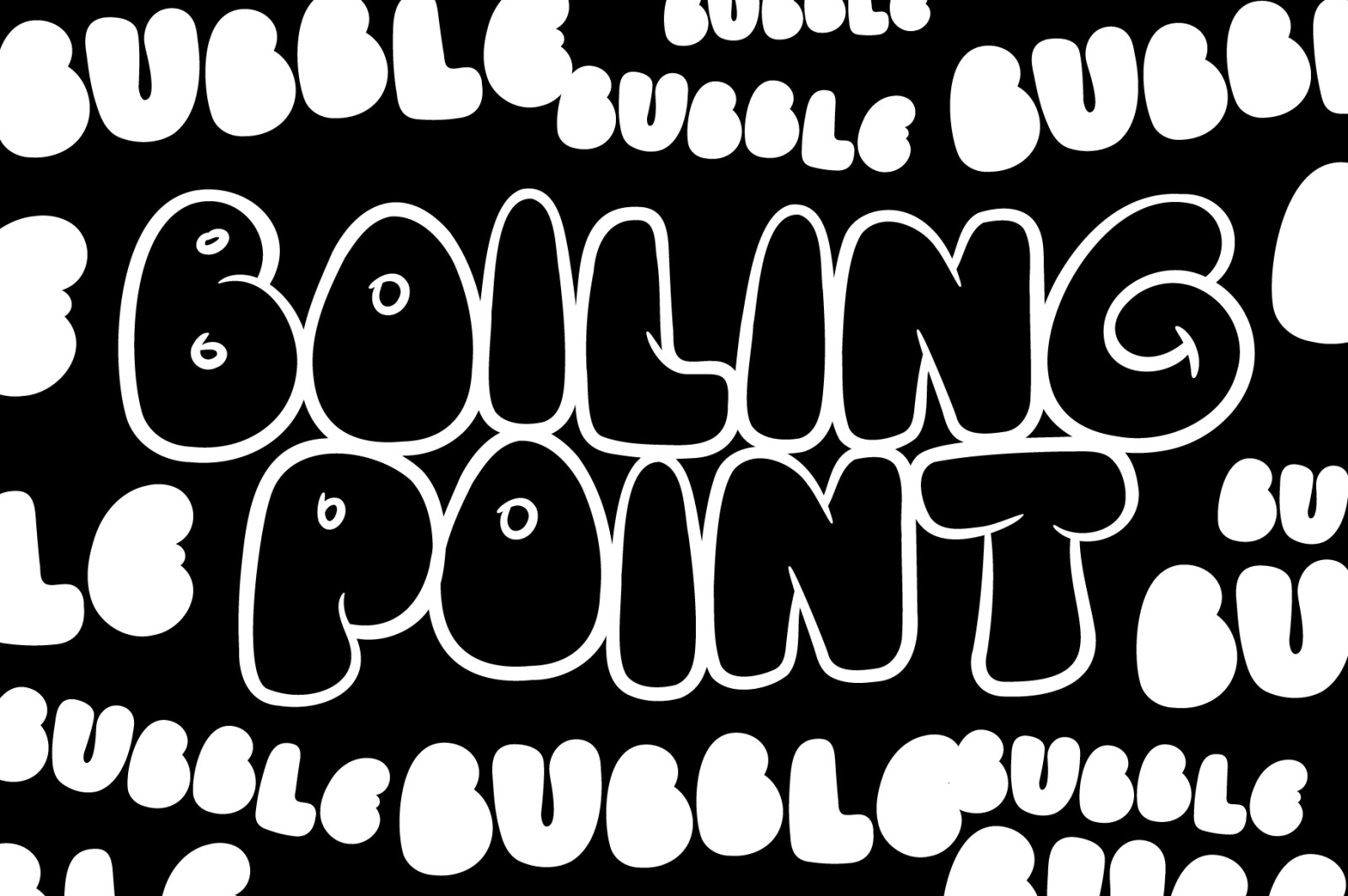 Nasty Habit - A Bubble Font that’s Naughty or Nice! Nasty Habit - A Bubble Font that’s Naughty or Nice!