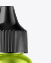 Metallic Dropper Bottle Mockup