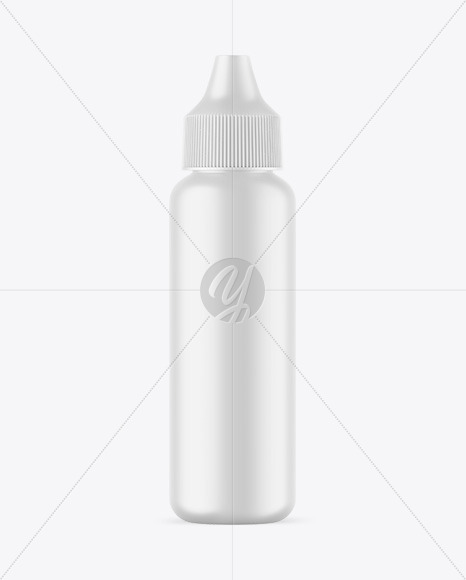 Matte Dropper Bottle Mockup