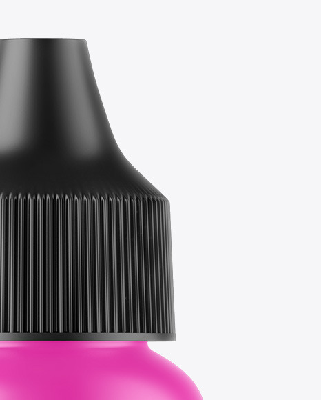 Matte Dropper Bottle Mockup