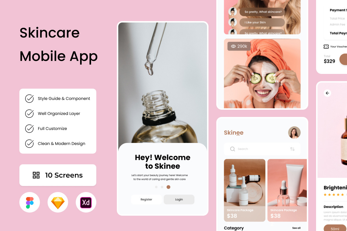 Skinee - Skincare Mobile App