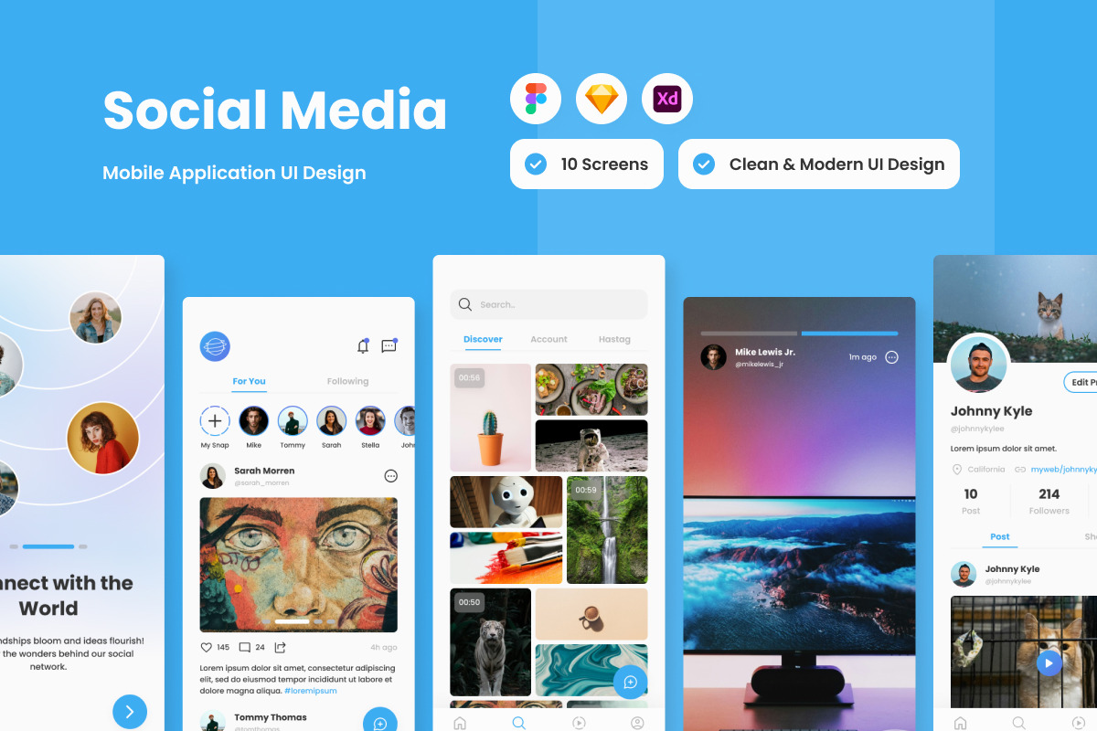 Orbit - Social Media Mobile App Orbit - Social Media Mobile App