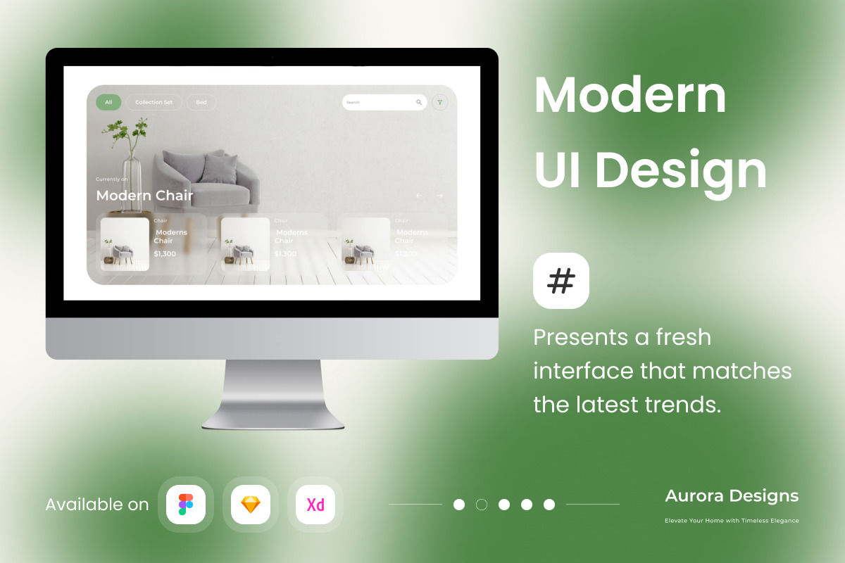 Aurora Designs - Furniture Landing Page V2 Aurora Designs - Furniture Landing Page V2