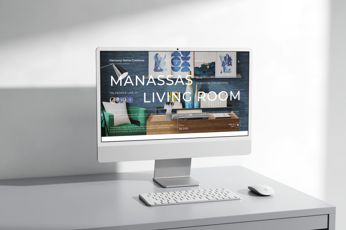 Harmony Home Creations - Furniture Landing Page V2 Harmony Home Creations - Furniture Landing Page V2