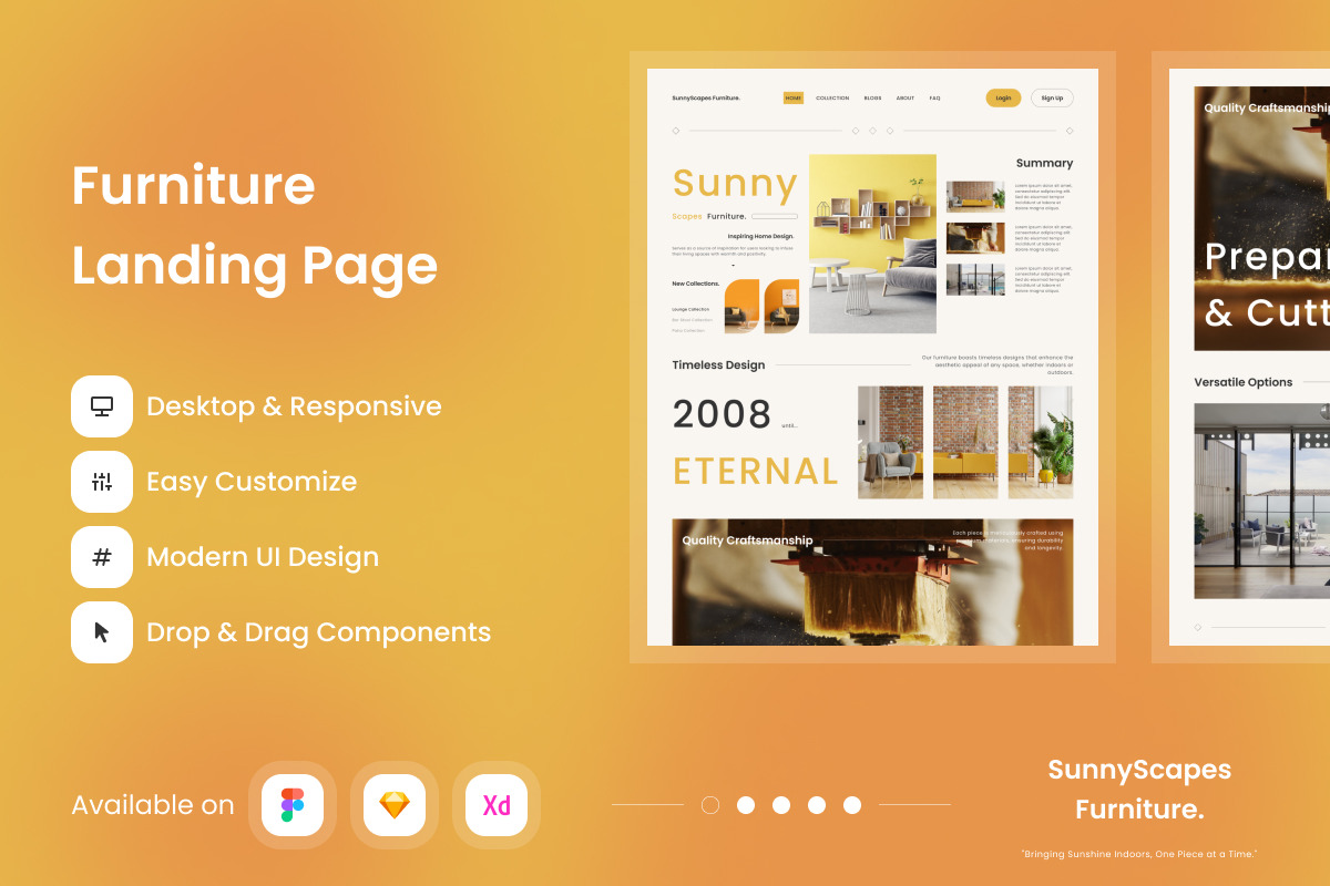 Sunny Scapes - Furniture Landing Page V1 Sunny Scapes - Furniture Landing Page V1