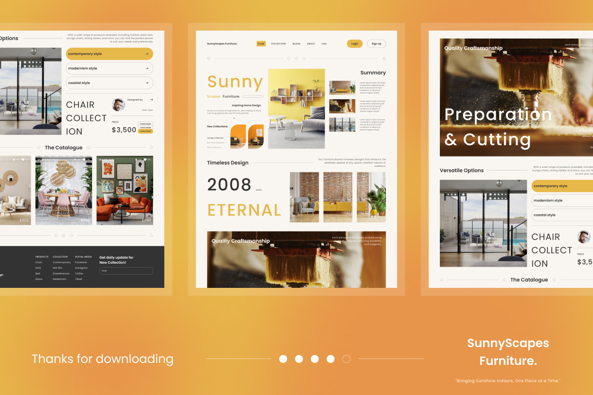 Sunny Scapes - Furniture Landing Page V1 Sunny Scapes - Furniture Landing Page V1