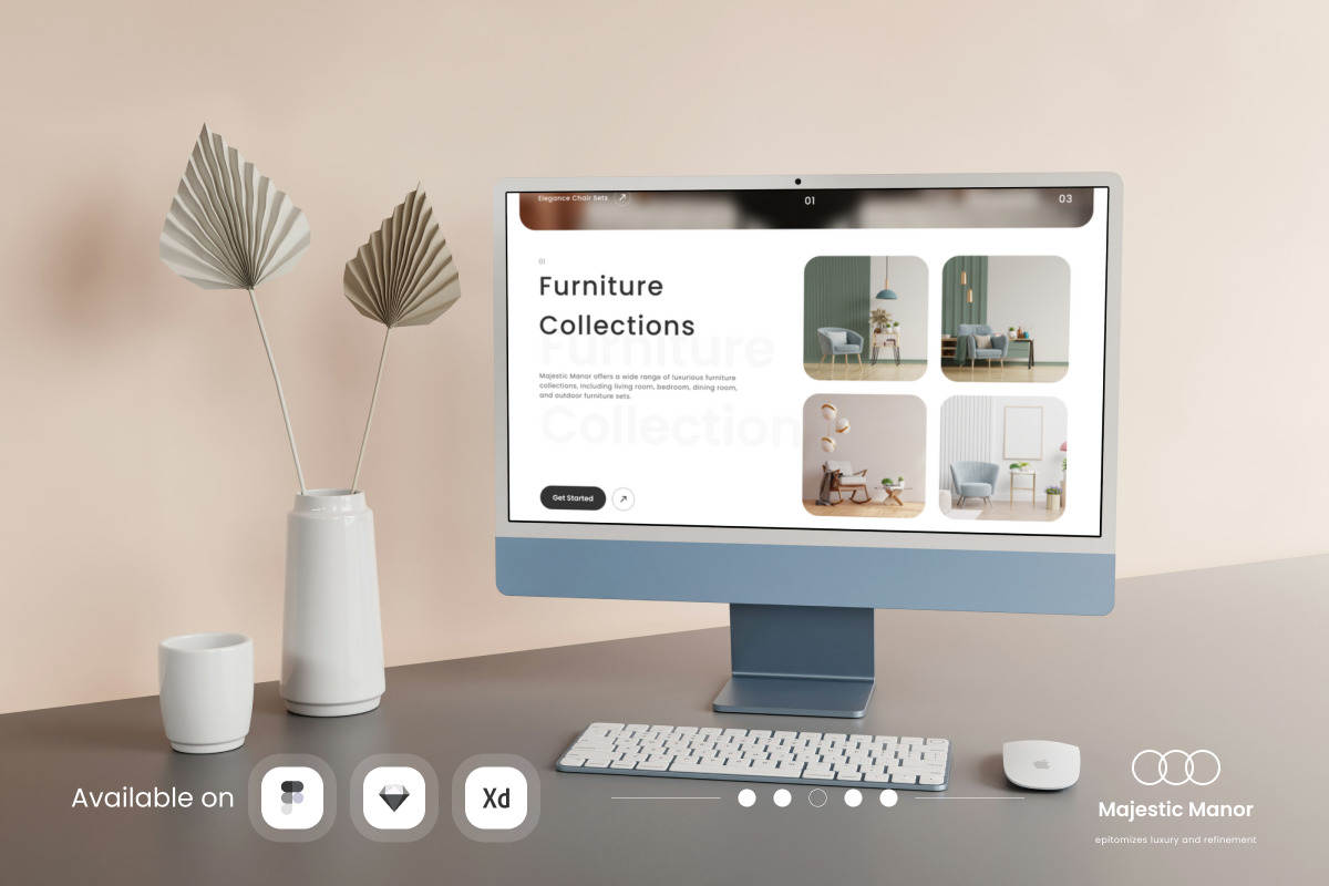 Majestic Manor - Furniture Landing Page V1 Majestic Manor - Furniture Landing Page V1