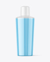 Clear Plastic Bottle Mockup