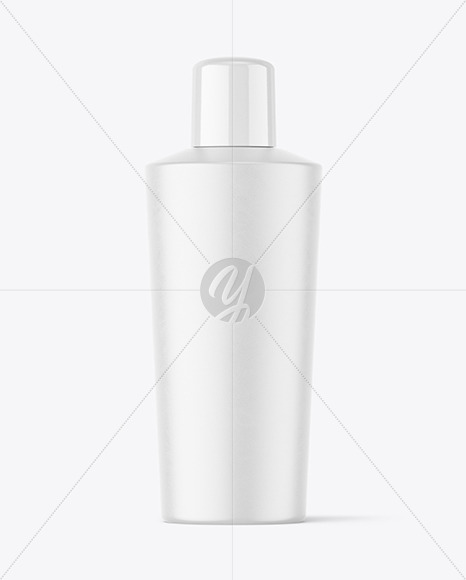 Matte Plastic Bottle Mockup