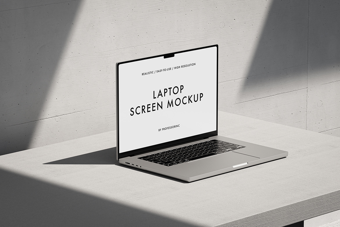 Laptop Mockup Set Laptop Mockup Set