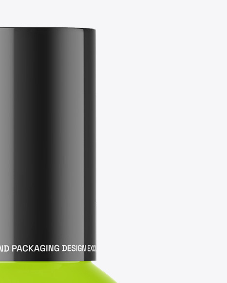 Glossy Cosmetic Bottle Mockup