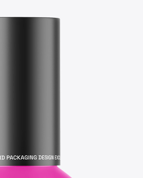 Matte Cosmetic Bottle Mockup