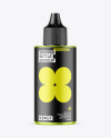 Metallic Dropper Bottle Mockup