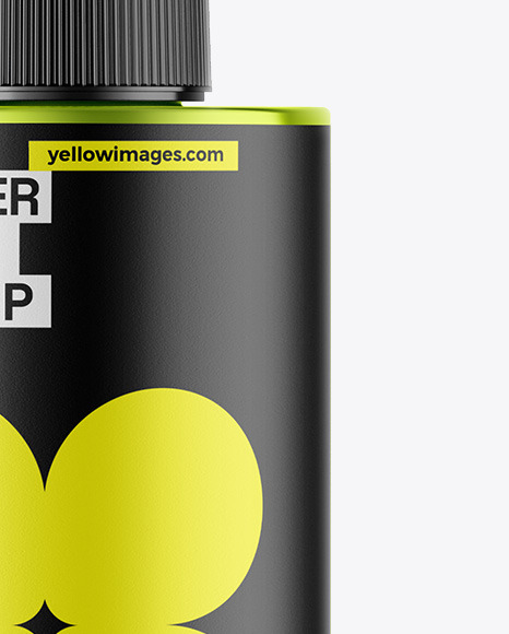 Metallic Dropper Bottle Mockup