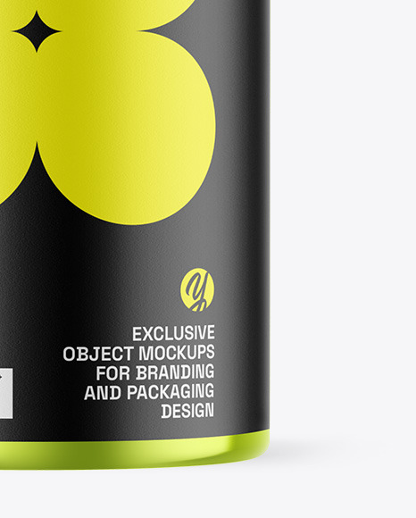 Metallic Dropper Bottle Mockup