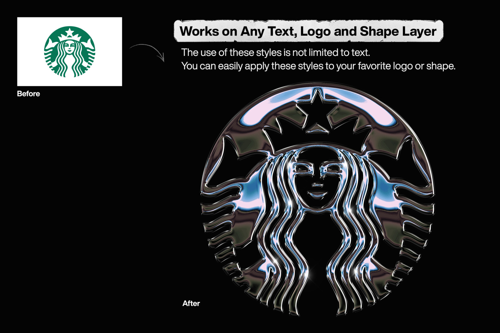 Chrome Text and Logo Styles Vol.8 Chrome Text and Logo Styles Vol.8