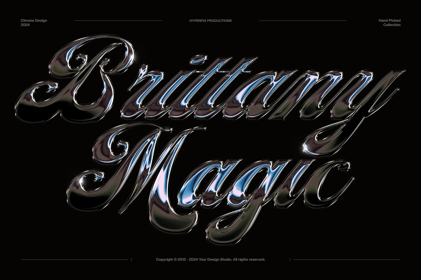 Chrome Text and Logo Styles Vol.8 Chrome Text and Logo Styles Vol.8