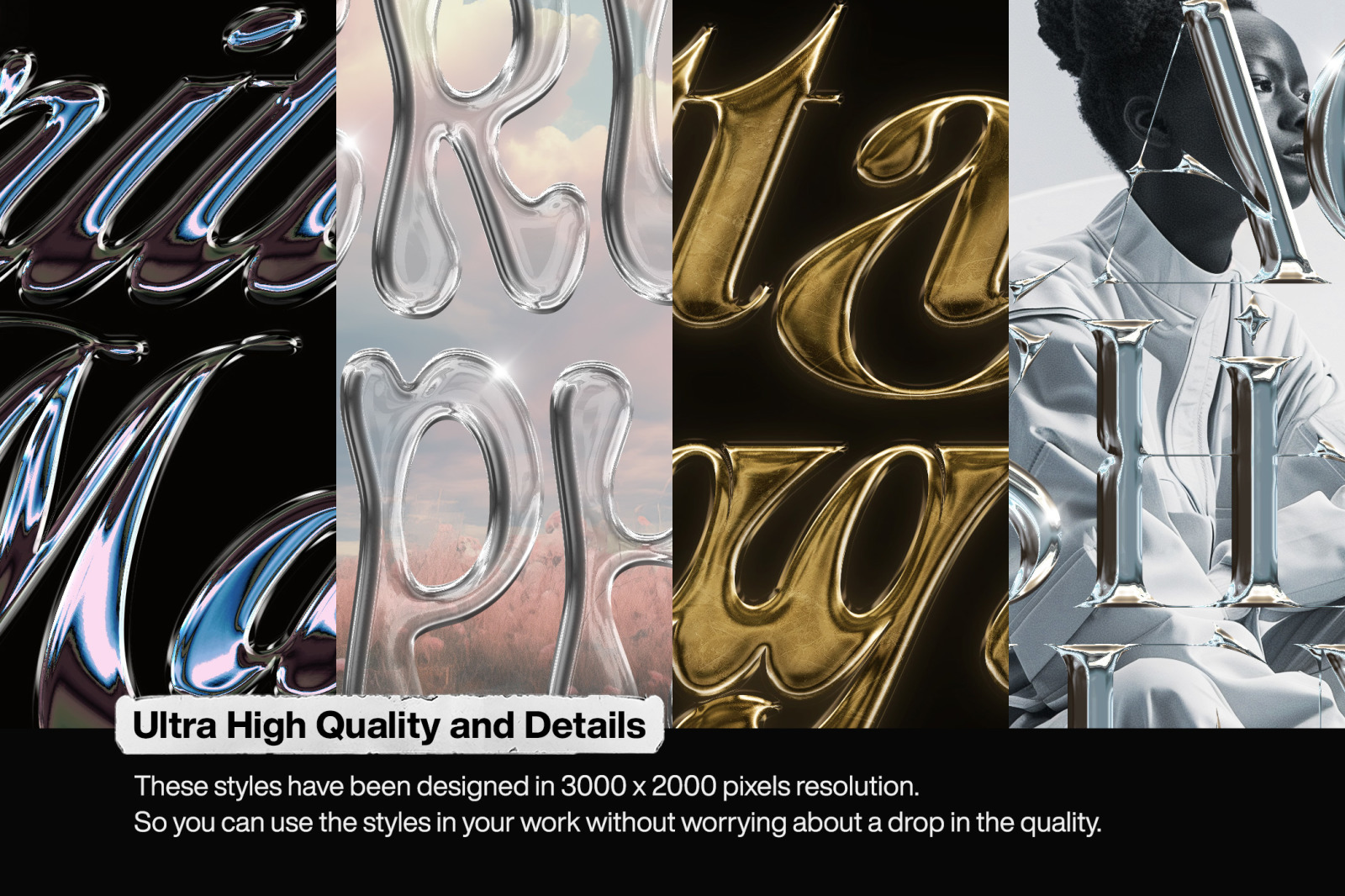 Chrome Text and Logo Styles Vol.8 Chrome Text and Logo Styles Vol.8