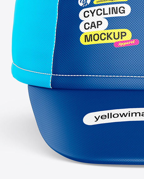 Cycling Cap Mockup - Front View