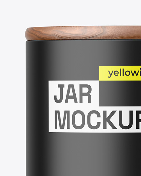 Matte Jar Mockup