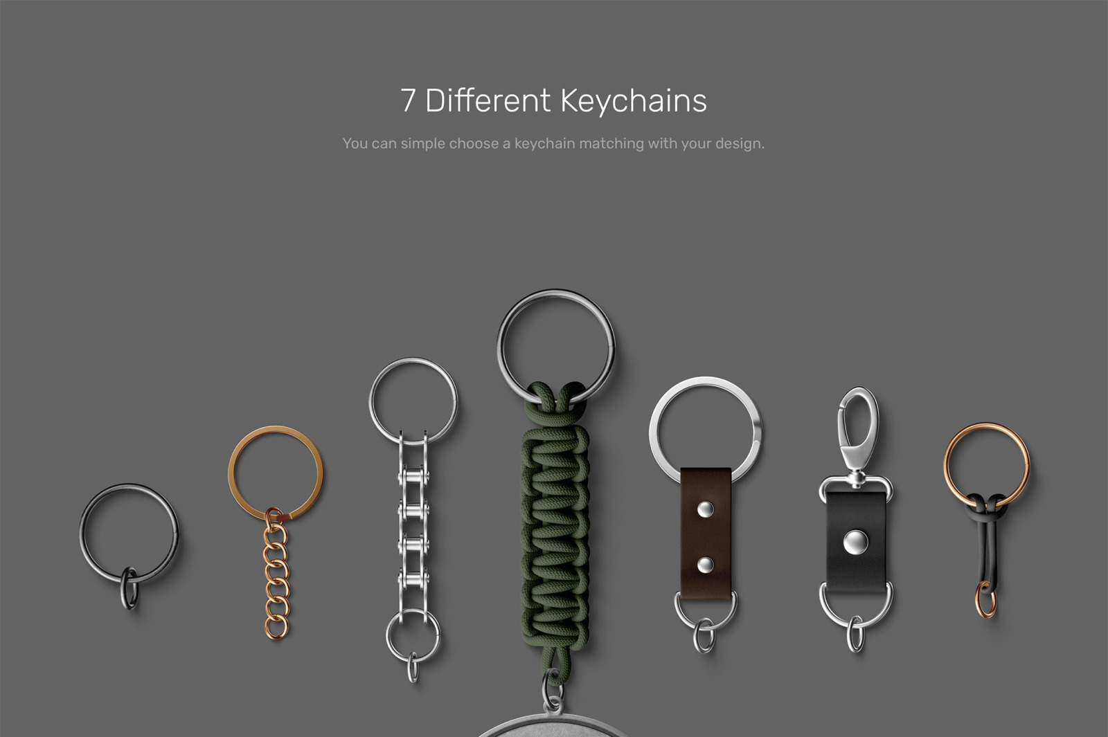 Keychain Mockups Generator